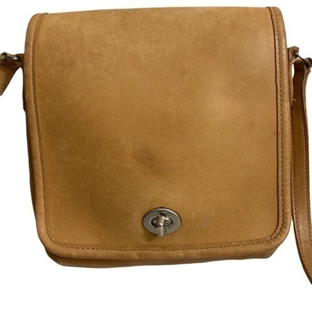 Coach Companion Flap 9076 Rare Crossbody Bag nickel Mexico